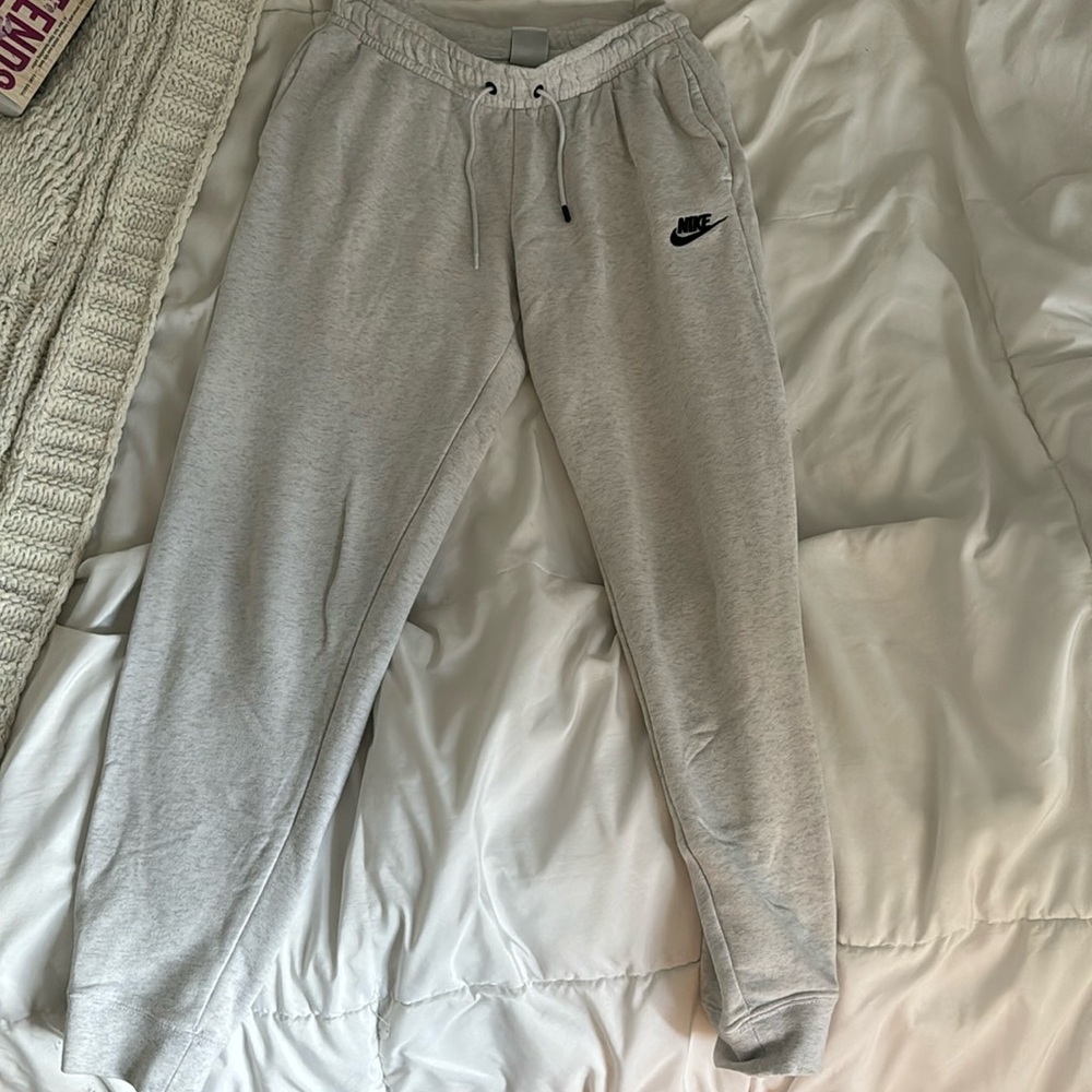 White Nike Sweatpants